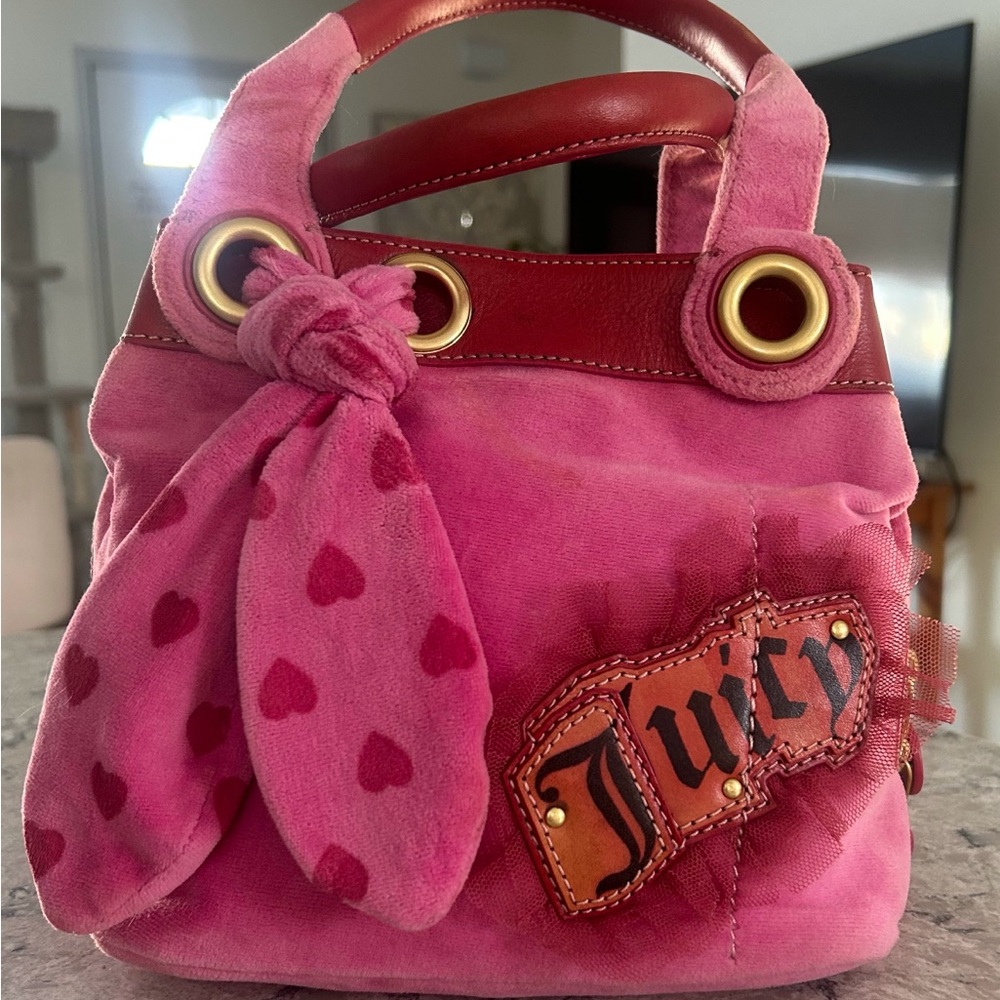 Juicy Couture Pink Heart Bag